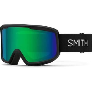 NWT Smith Unisex Frontier Snow Goggles - Black/Green Sol-x Mirror